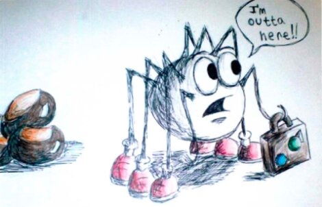 Spider cartoon