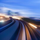 Blurred image of traffic